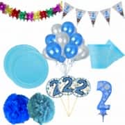 2 Yaş Erkek Doğum Günü Konsepti Malzemeleri