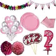 2 Yaş Kız Doğum Günü Konsepti Malzemeleri