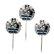 20 Ad Mavi Hoşgeldin Bebeğim Kürdanları, Baby Shower Partisi Süsü