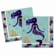 20 Adet Deniz Kızı Peçete, Doğum Günü Konsept Parti