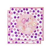 20 Adet Kız Baby Shower Partisi Konsepti Peçetesi