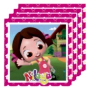 20 Adet Niloya Peçete Kız Doğum Günü Parti Malzemesi