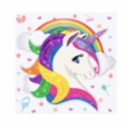 20 Adet Unicorn Baskılı Peçete, Tekboynuz At Doğum Günü Partisi