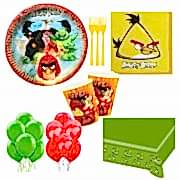 24 Kişilik Angry Birds Doğum Günü Parti Teması Konsepti Seti