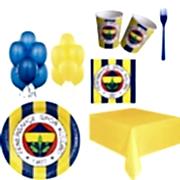 24 Kişilik Fenerbahçe Doğum Günü Parti Ürünleri Fb Temalı Konsept