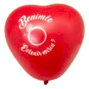 25 Adet Kırmızı Kalp Balon Benimle Evlenir misin Baskılı