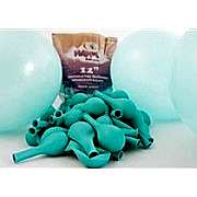 25 Adet Mat Deniz Mint Yeşili (Turkuaz) Balon (Helyumla Uçan)