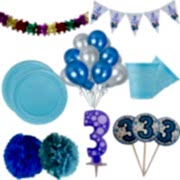 3 Yaş Erkek Doğum Günü Konsepti Malzemeleri