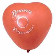 50 Adet Kırmızı Kalpli Balon Benimle Evlenir misin Baskılı