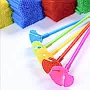 50 Adet Mavi Uzun Folyo Balon Çubuğu