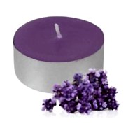 10 Adet Mor Yuvarlak Küçük Minik Tealight  Mum, Yer Mumu