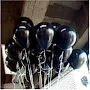 50 Adet Siyah Balon Baskısız Dekorasyon 12İNÇ