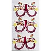 6 Adet 1 Yaş Doğum Günü Pembe Kız Parti Maskesi