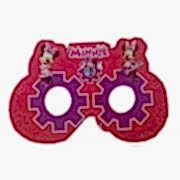 6 Adet Minnie Mouse Karton Gözlük Kız Doğum Günü Parti Malzemesi