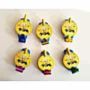 6 Adet Minion Rush Parti Düdüğü Kaynana Dili Düdük