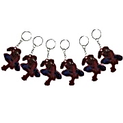 6 Adet Spiderman (Örümcek Adam) Anahtarlık Erkek Parti Hediyelik