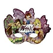 6 Adet Winx Club Temalı Konsept Parti Maskesi