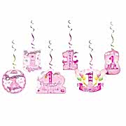 6lı 1 Yaş Partisi  Konsept Organizasyonu Yazı Süsleri Malzemeleri