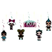 6lı Lol Bebek Konsepti Yaylı Uzar Set, Lol Surprise Bebekleri Süs