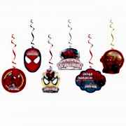 6lı Örümcek Adam Partisi Konsept Organizasyonu Yazı Süsleri