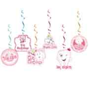 6lı Pembe İlk Dişim Partisi Diş Buğdayı Organizasyon Yazı Süsler