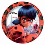 8 Ad Mücize Uğur Böceği İle Kara Kedi Tabak, Miraculous Lady Bug 