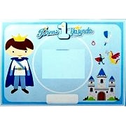 8 Adet 1Yaş Mavi Erkek  Amerikan Servis (Tabak Altlığı) Sunum