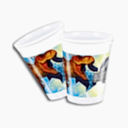 8 Adet Dinazor Plastik Bardak Dinozor Parti Temasi Jurassic World