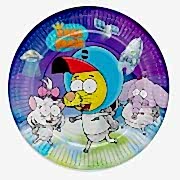 8 Adet Kral Şakir Temalı Tabak, Doğum Günü Konsepti Malzemeleri