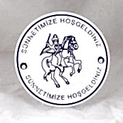 8 Adet Mavi Sünnet Temalı Karton Tabak