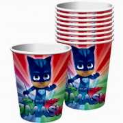 8 Adet Pija Maskeliler 220 cc Karton Bardak, Doğum Günü Partisi