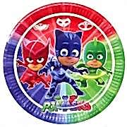 8 Adet Pija Maskeliler 23 cm Tabak , Doğum Günü Parti Malzemesi