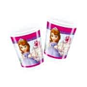 8 Adet Prenses Sofia Bardak Doğum Günü Parti Bardağı