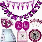 8 Kişilik Pembe İlk Diş Buğdayı Kız Parti Seti Süsleme Paketi