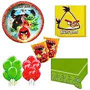 8 Kişilik Angry Birds Doğum Günü Konsepti Peçete Tabak Balon seti