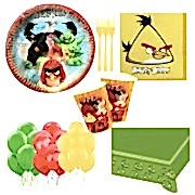 8 Kişilik Angry Birds Doğum Günü Seti, Parti Malzemeleri Paketi
