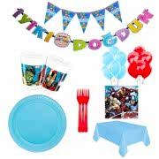 8 Kişilik Avengers Lüks Parti Malzemeleri, Yenilmezler Paketi 