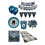 8 Kişilik Mavi Diş Buğdayı Günü Ilk Dişim Çıktı Parti Süsleri Erkek Parti Seti Süsleme Paketi