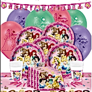 8 Kişilik Prenses Teması Parti Malzemeleri Konsept Ürünleri Seti