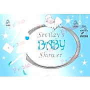 Baby Shower Partisi Posteri, Afişi 100cm x 70cm