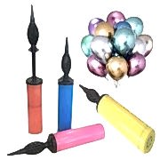 Balon Şişirme Pompası+ 10 Adet karışık balon