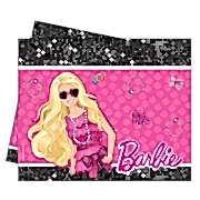Barbie Masa Örtüsü 120cm x 180cm Doğum Günü Masa Örtüsü