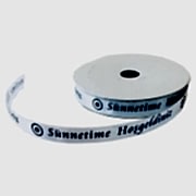 Beyaz Mavi Sünnetime Hoşgeldiniz Saten Şerit Kurdele 1cmx10 metre