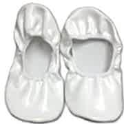 Beyaz Pisi Pisi Bale Ayakkabısı, Balerin Gösteri Babeti