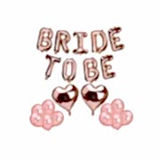 Bride To Be Folyo Balon Latex Balon Seti Bekarlığa Veda Balon Seti