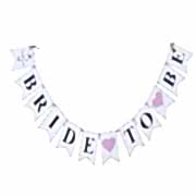 Bride To Be Yazı Flama, Bekarlığa Veda Partisi Banner Süs 