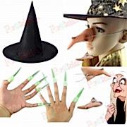 Cadı Şapkası, Cadı Tırnağı, Cadı Burnu, Cadılar Bayramı Halloween