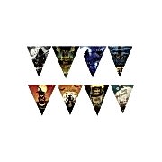 Cadılar Bayramı Halloween Flama Bayrak Banner Süs