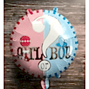 Bebek Cinsiyet Balonu Cinsiyet Belirleme Balonu Öğrenme Partisi