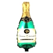 Dev Şampanya Şişesi Folyo Balon, Kutlama Doğum Günü Balonu